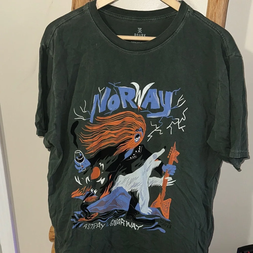 Roark Green Norway T-shirt - Picture 1 of 3